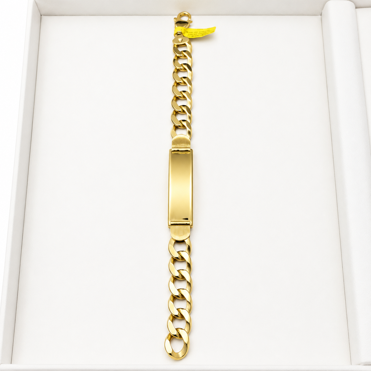 10K Cuban ID Bracelet