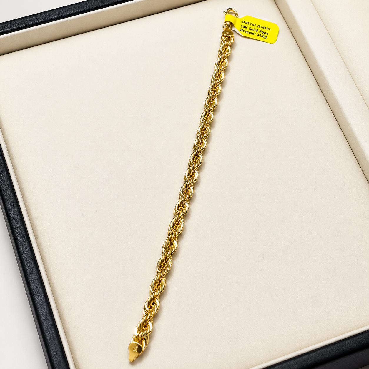 10K Rope Bracelet 32.6g
