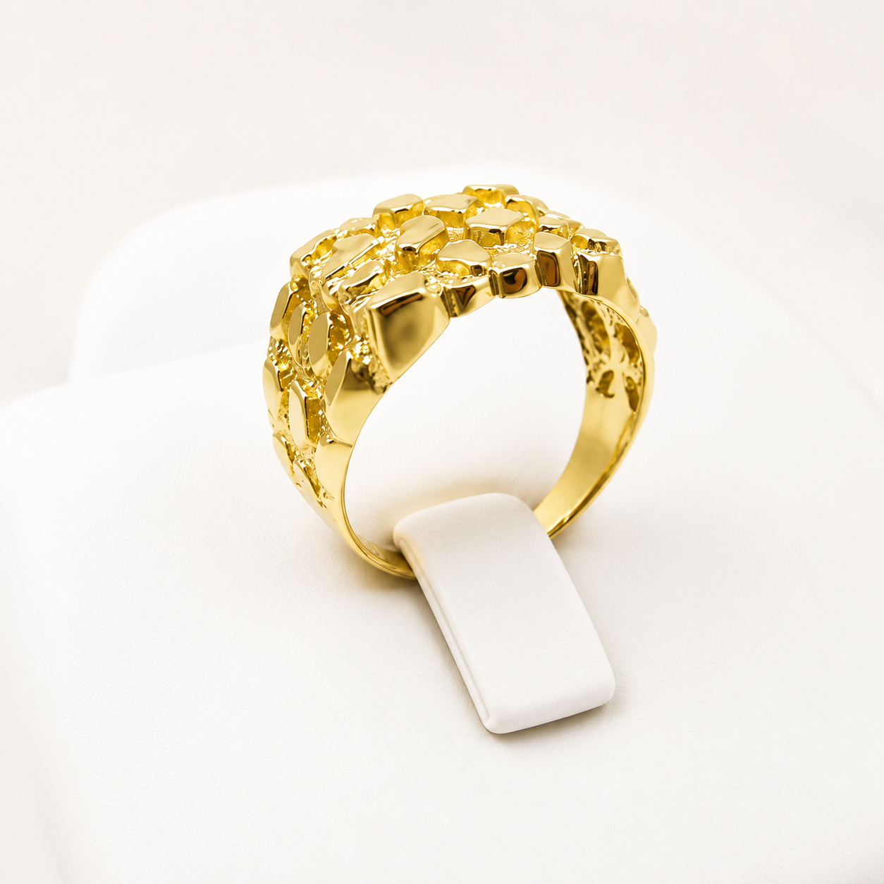 10k Gold Nugget Ring