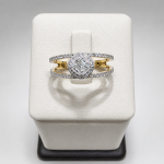 14K YG 0.33Ct Diamond Ring