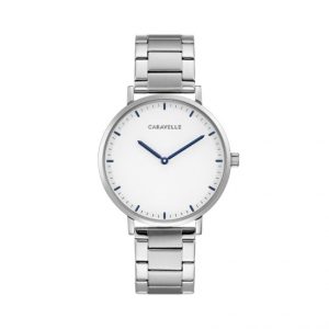 Dress White Dial Stainless Steel Watch