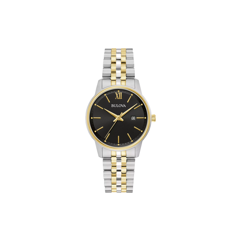 Bulova Women’s Classic Two-Tone Stainless Steel Bracelet Watch 32mm