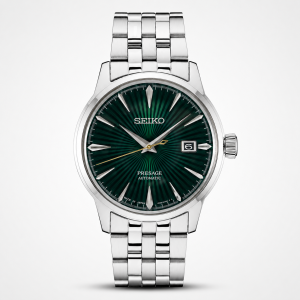 Presage Cocktail Time SS Automatic Green Dial