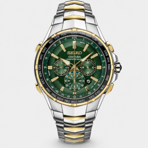 SEIKO Coutura Radio Sync Solar Chronograph