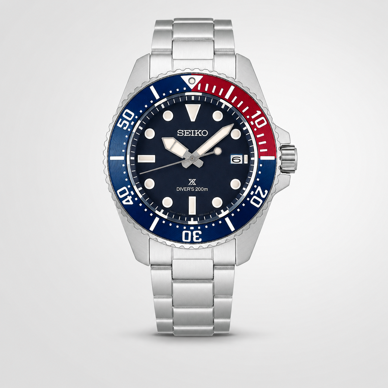 Seiko Prospex Diver SS Solar Blue Dial