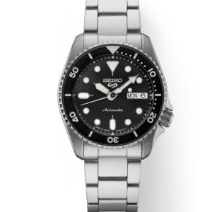Seiko 5 Sports SS Automatic Black Dial