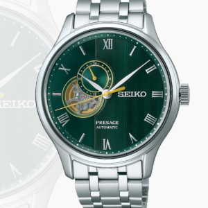 Seiko Presage Japanese Garden SS Automatic Green Dial