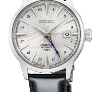Presage SS Automatic GMT Silver Dial