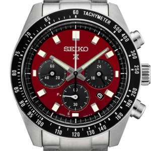 Prospex Speedtimer SS Solar Chronograph Red Dial U.S. SE