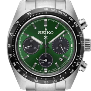 Prospex Speedtimer SS Solar Chronograph Green Dia