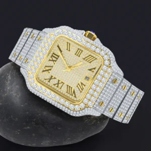 PERMEATE MOISSANITE STEEL WATCH