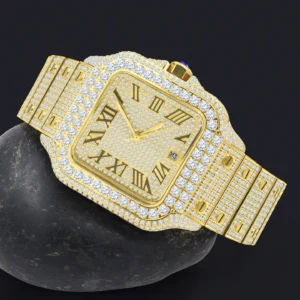 PERMEATE MOISSANITE STEEL WATCH