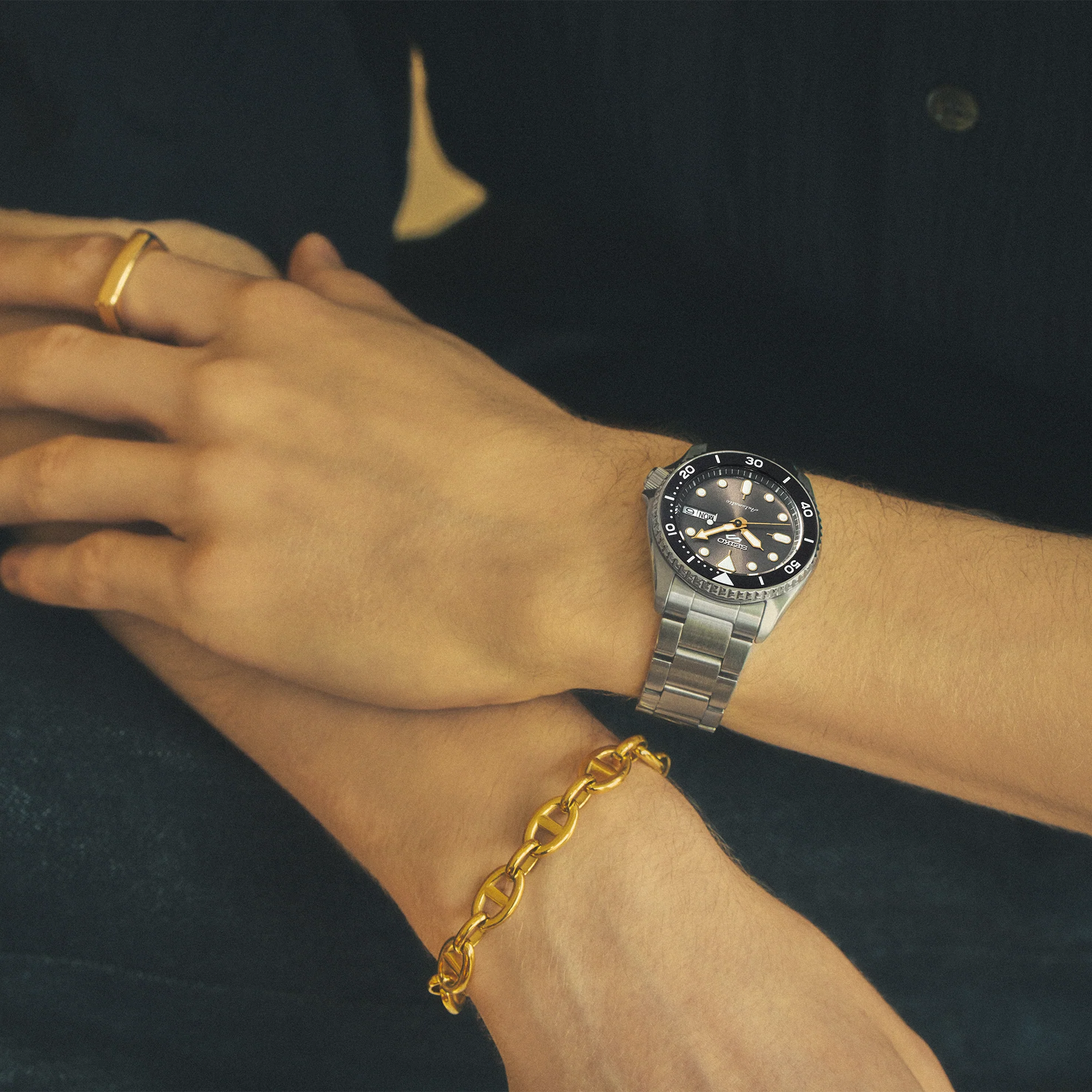 Seiko 5 Sports SS Automatic Gray Dial SRPL79