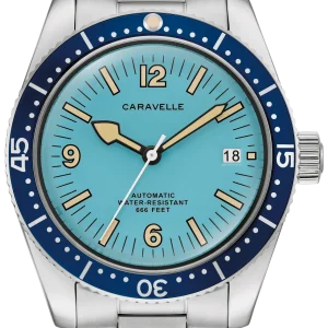 Caravelle Sea Hunter Light Blue Dial Automatic 43B178