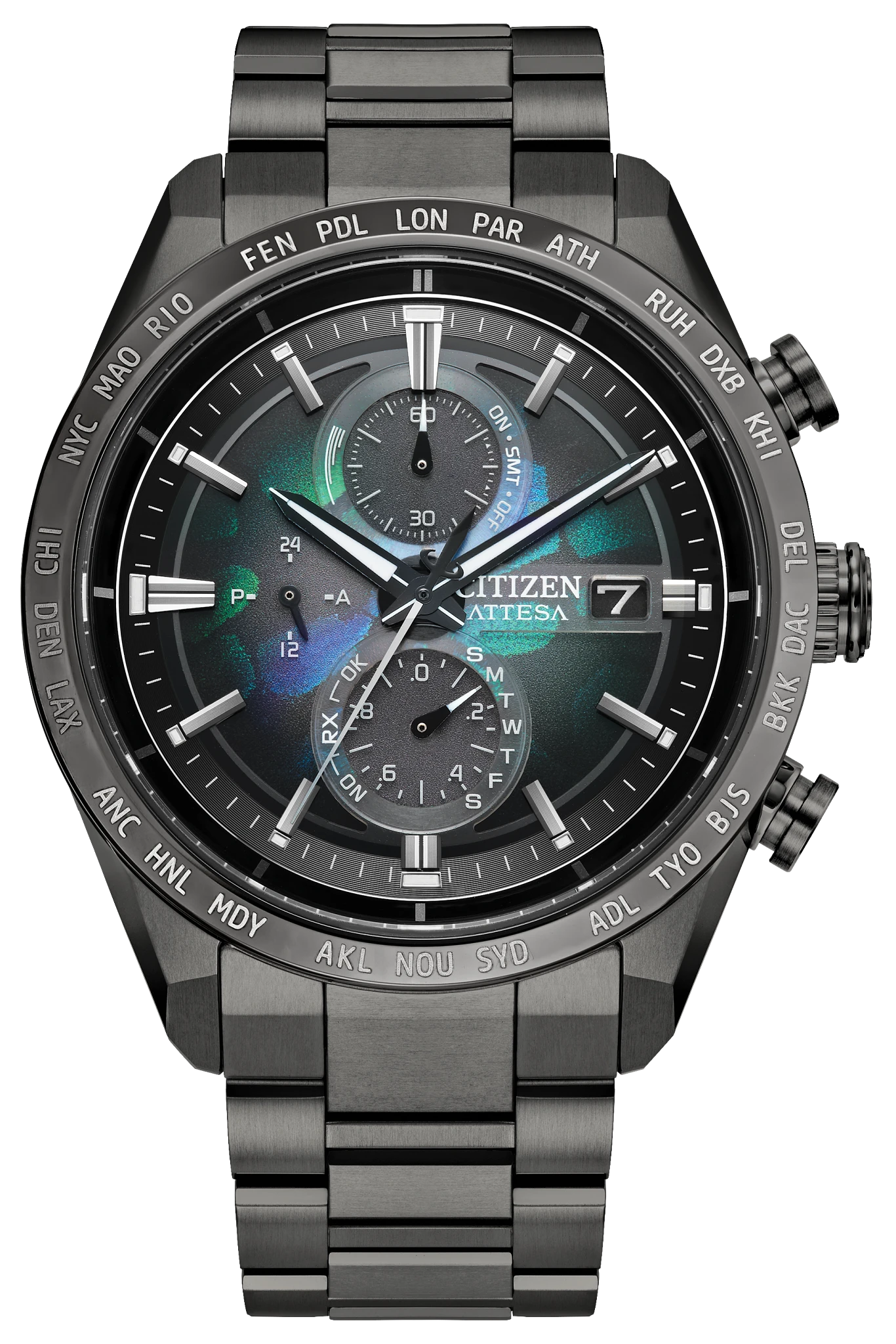Citizen ATTESA AT8286-65E Citizen ATTESA Super Titanium with DLC Coating AT8286-65E
