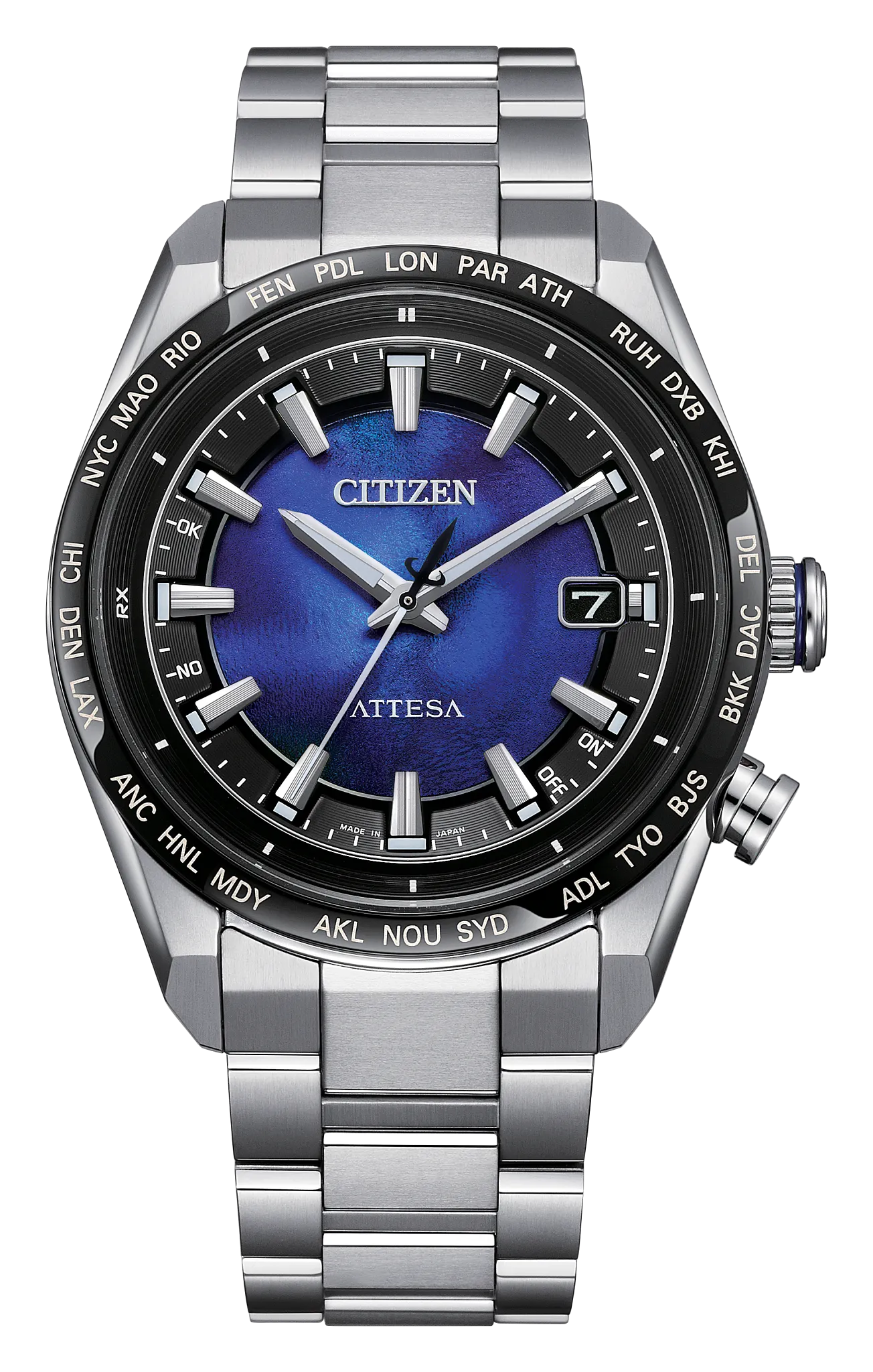 Citizen ATTESA Blue Dial Super Titanium Citizen ATTESA Blue Dial Super Titanium CB0288-65L