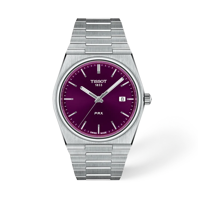 PRX GTS SS BR PURP IND 40MM T1374101140100
