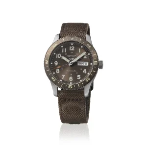 Seiko 5 Sports SS Automatic Brown Dial