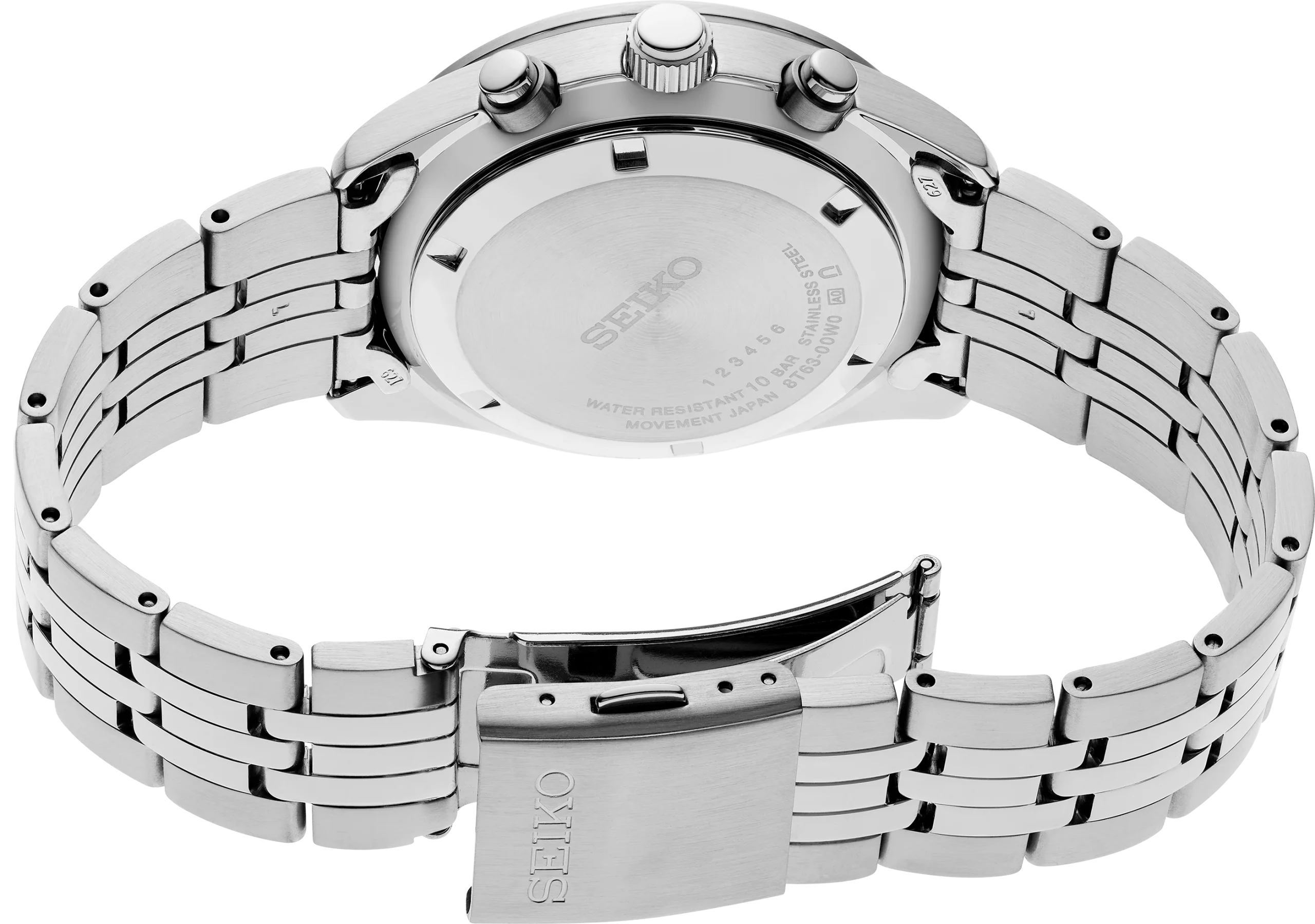 Essentials SS Chronograph Silver Dial SSB425