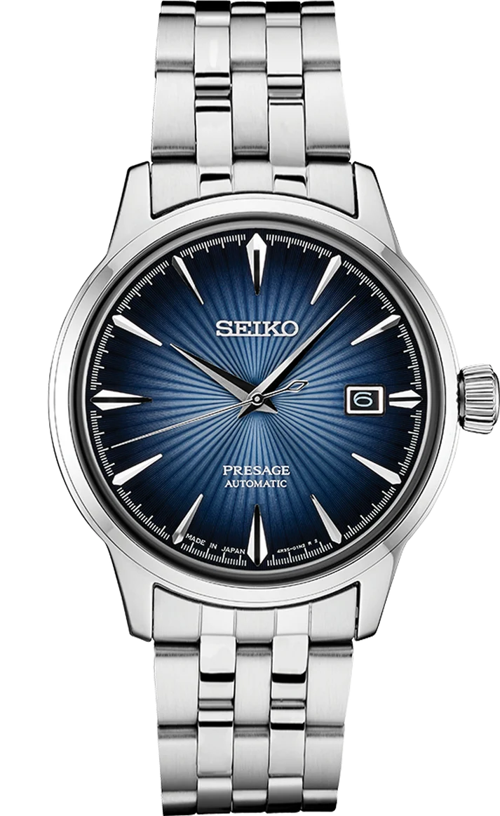 Presage Cocktail Time SS Automatic Blue Dia SRPB41