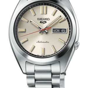 Seiko 5 Sports MidSize SS Automatic Ivory Dial SRPK91