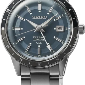 Persage style 60s ssAuto GMT Blue Dial SSK009