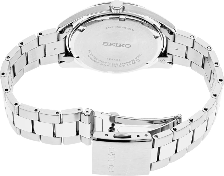 Essentials SS Quartz Charcoal Dial SUR343